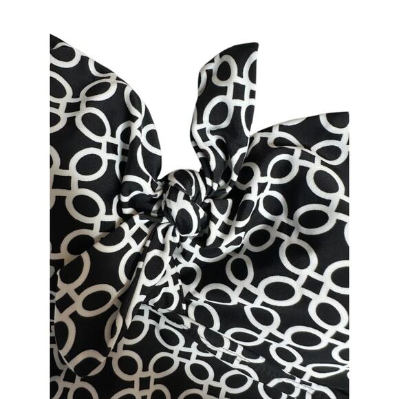 Collections by Catalina Black & White Patterned Tankini Top Women's 1X 16W NEW - Picture 5 of 11